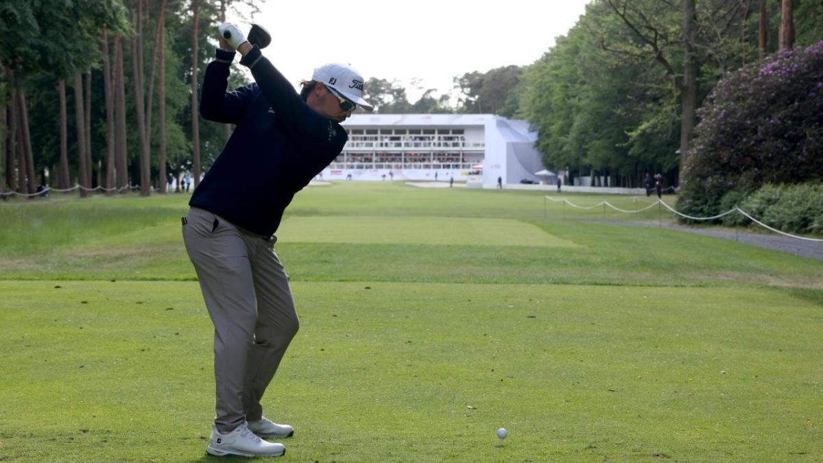 Golfer Ewen Ferguson 